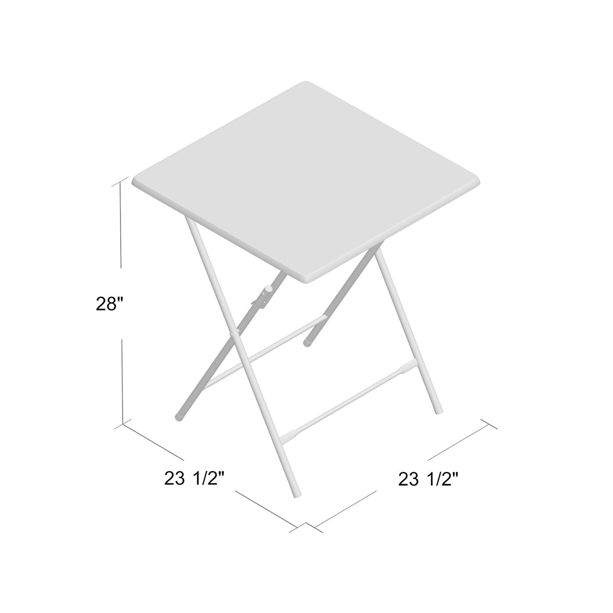 The Twillery Co.® Trond Oversized Folding Tray Table & Reviews Wayfair